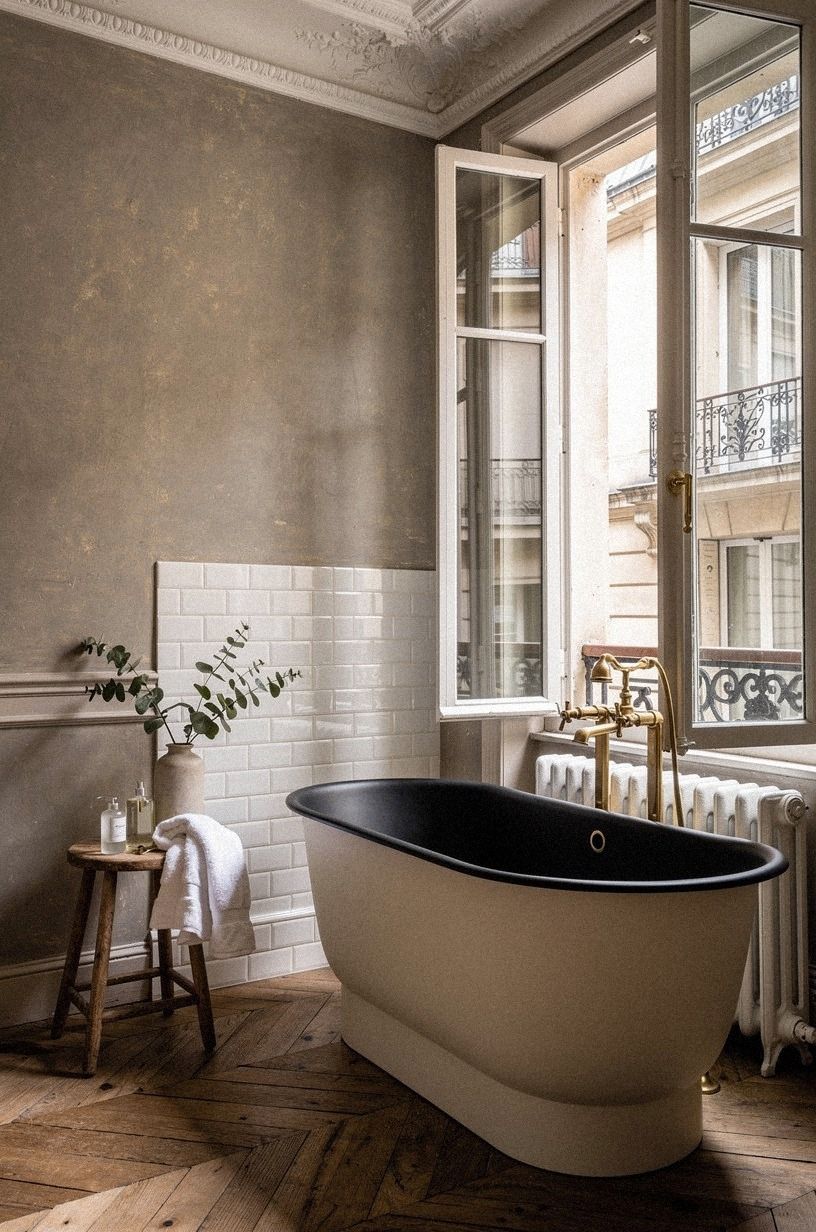 Black Interior, Pale Exterior