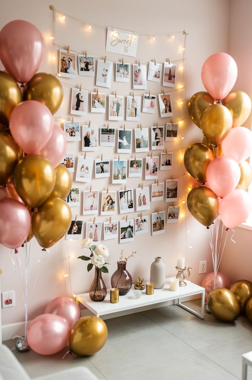 Mix birthday guest book ideas with handwritten prompts