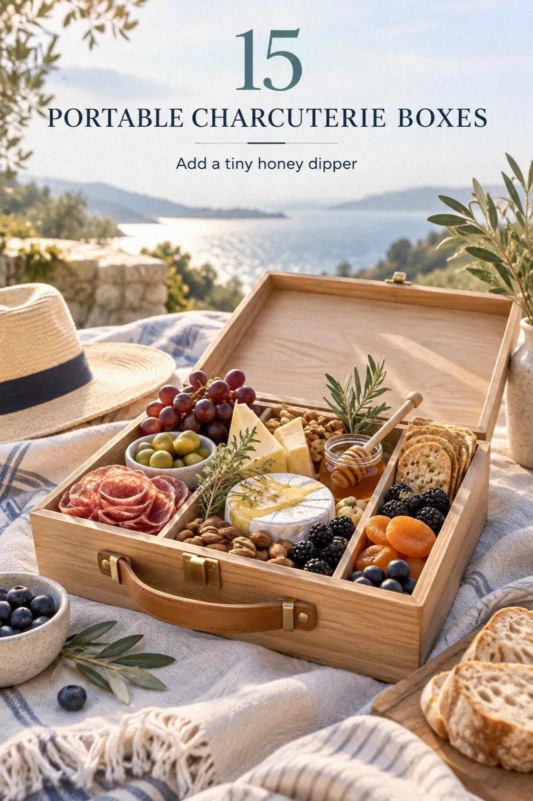 Easy Portable Charcuterie Boxes for Picnics and Road Trips Without the Mess