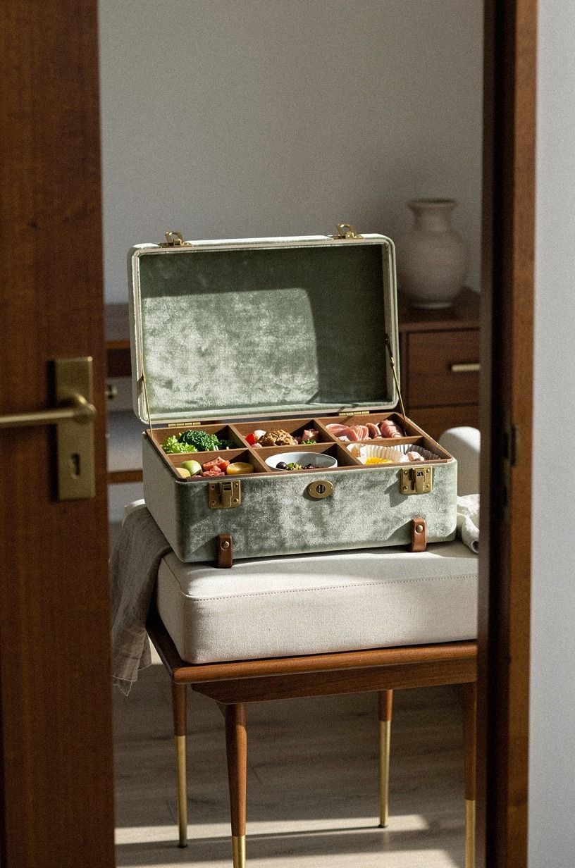 Build the Three-Compartment Picnic Box