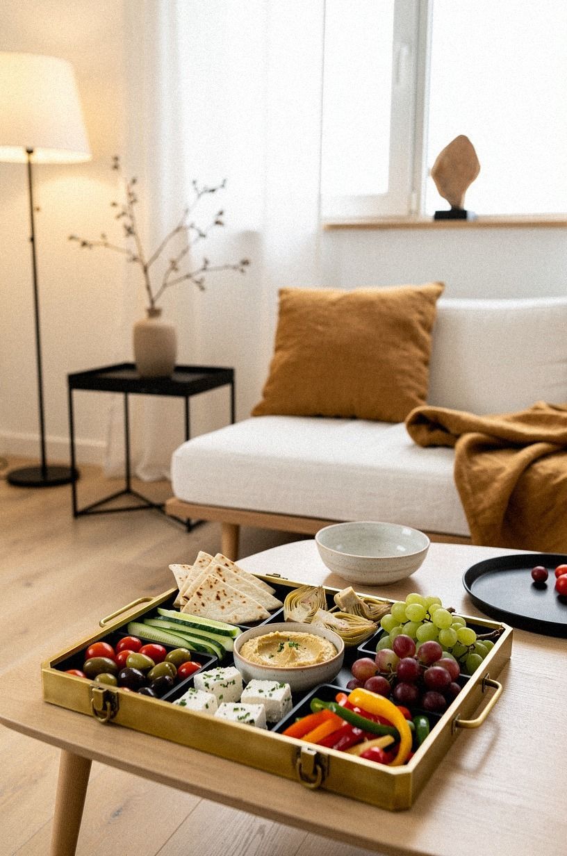 Make a No-Cook Mediterranean Portable Snack Box