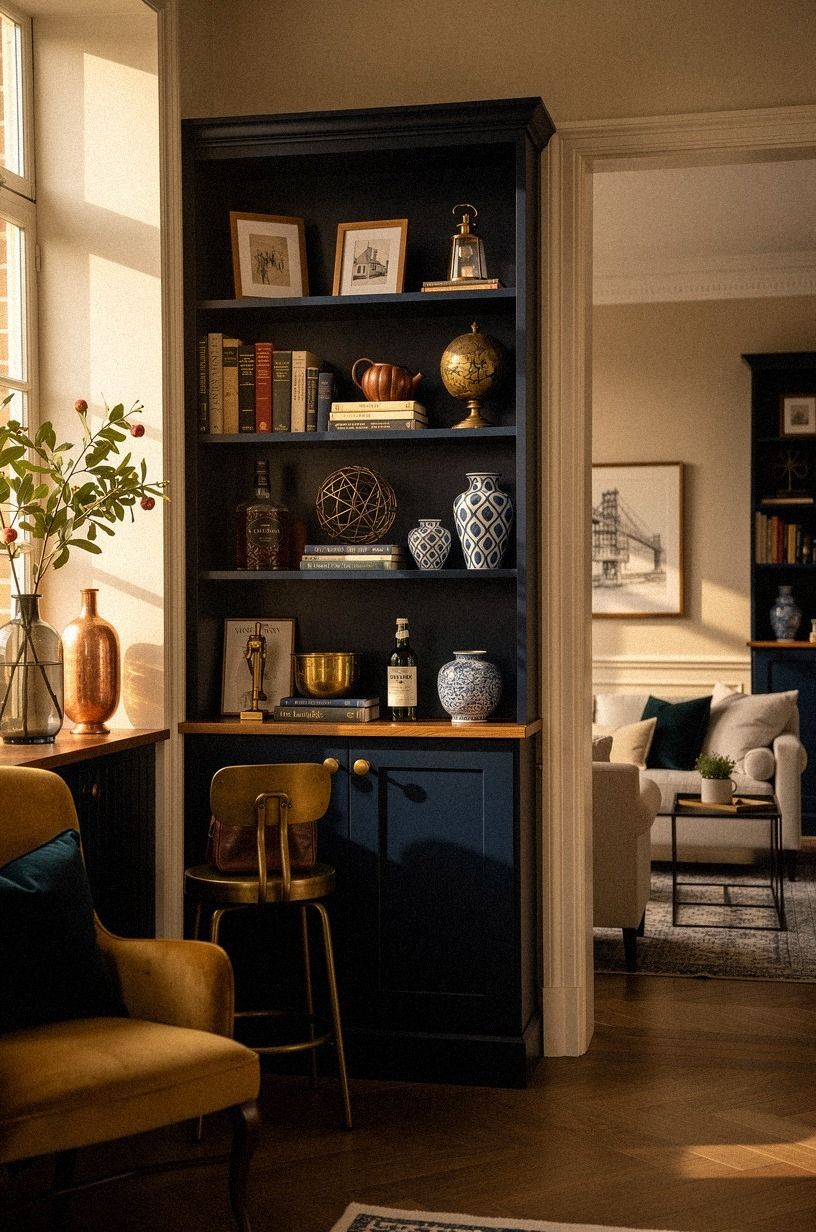 Choose patina over polish for a pub room in house