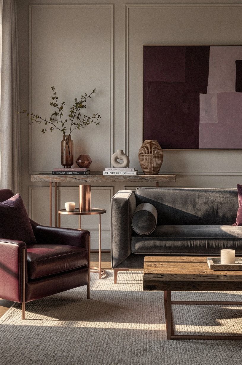 Mix leather and mohair under the Last-Inch Rule