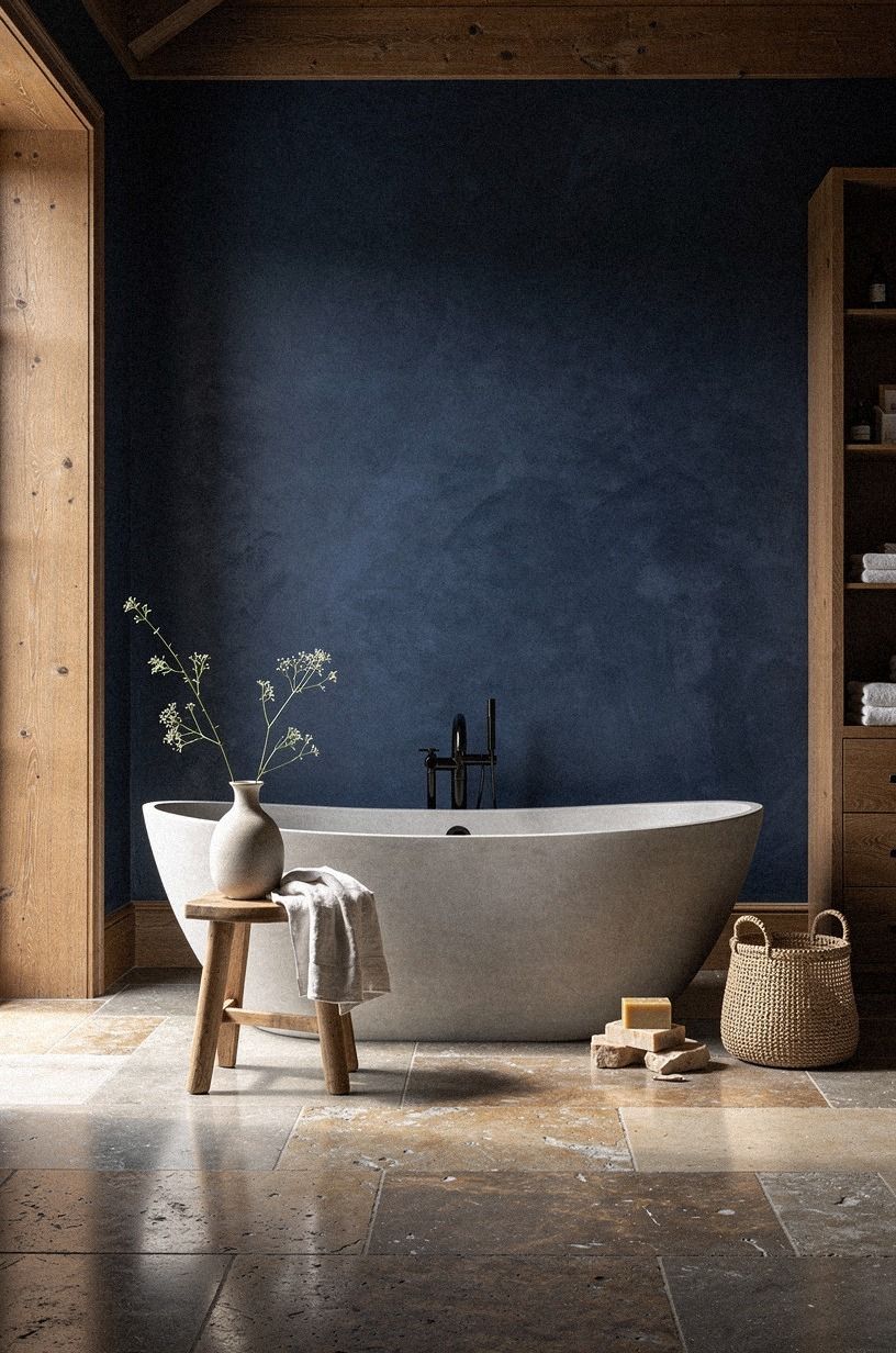 Paint the walls Farrow & Ball Hague Blue