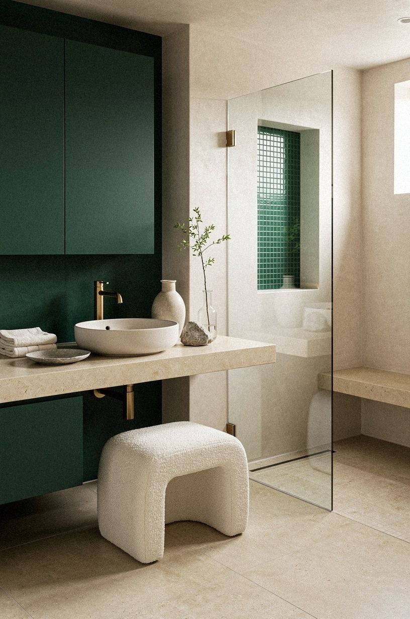 Could a Floating Shelf Replace the Second Cabinet?