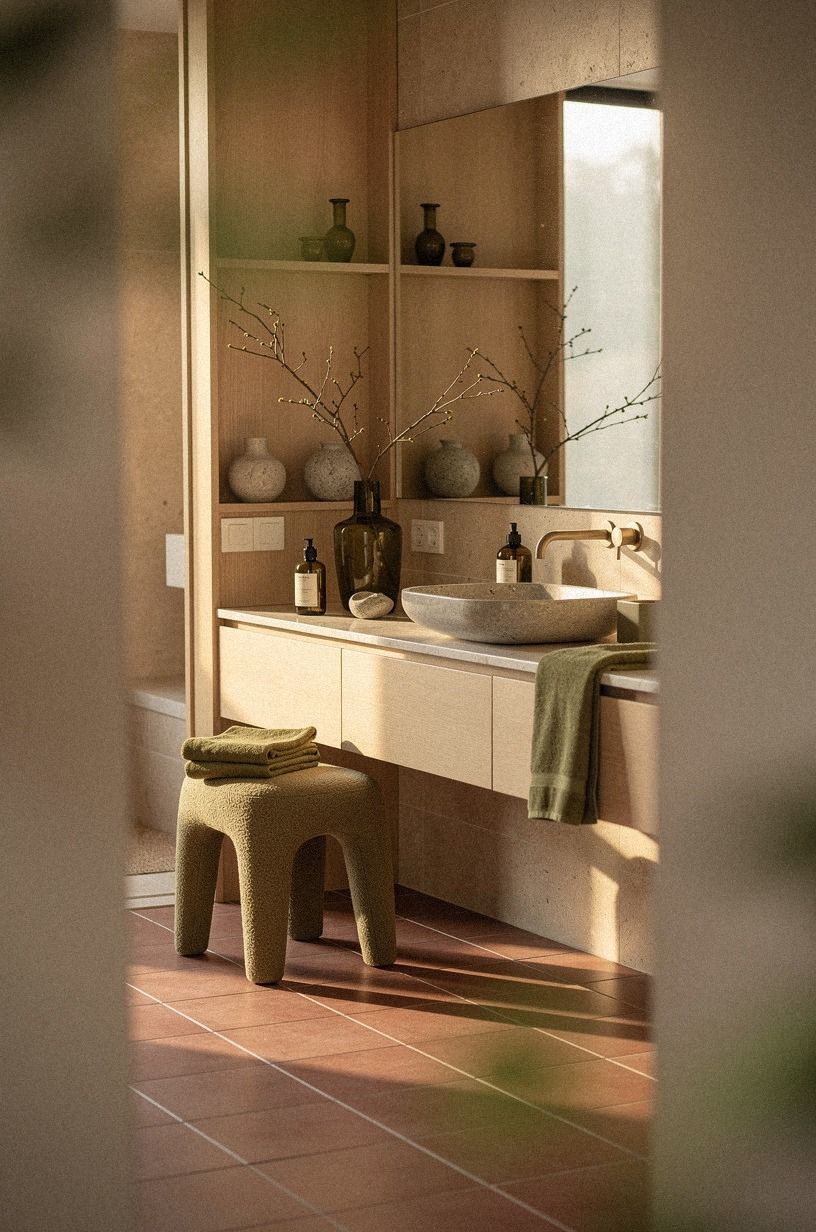 19 Scandinavian Mid-Century Bathroom Ideas for Clean, Cozy Calm