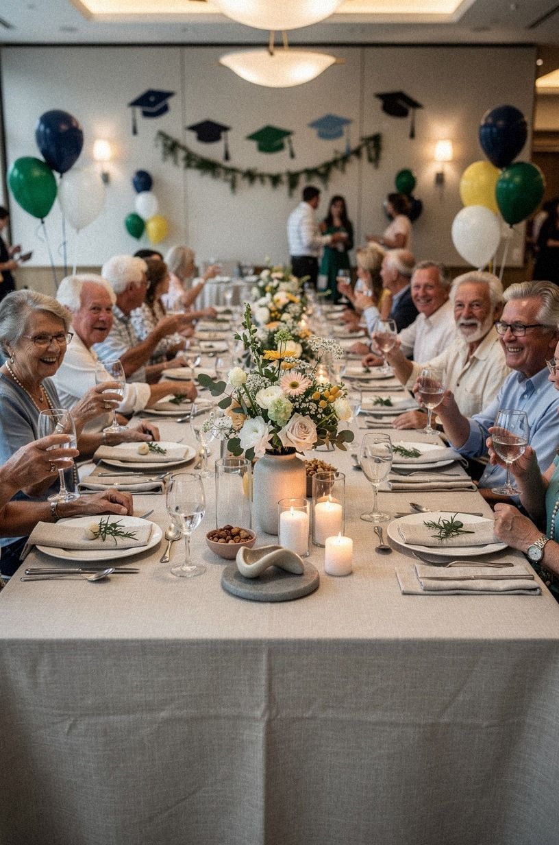 Choose Seating That Keeps Graduation Party Ideas Comfortable