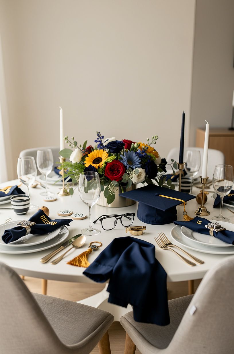 Start With the Guest Count and Graduation Table Ideas