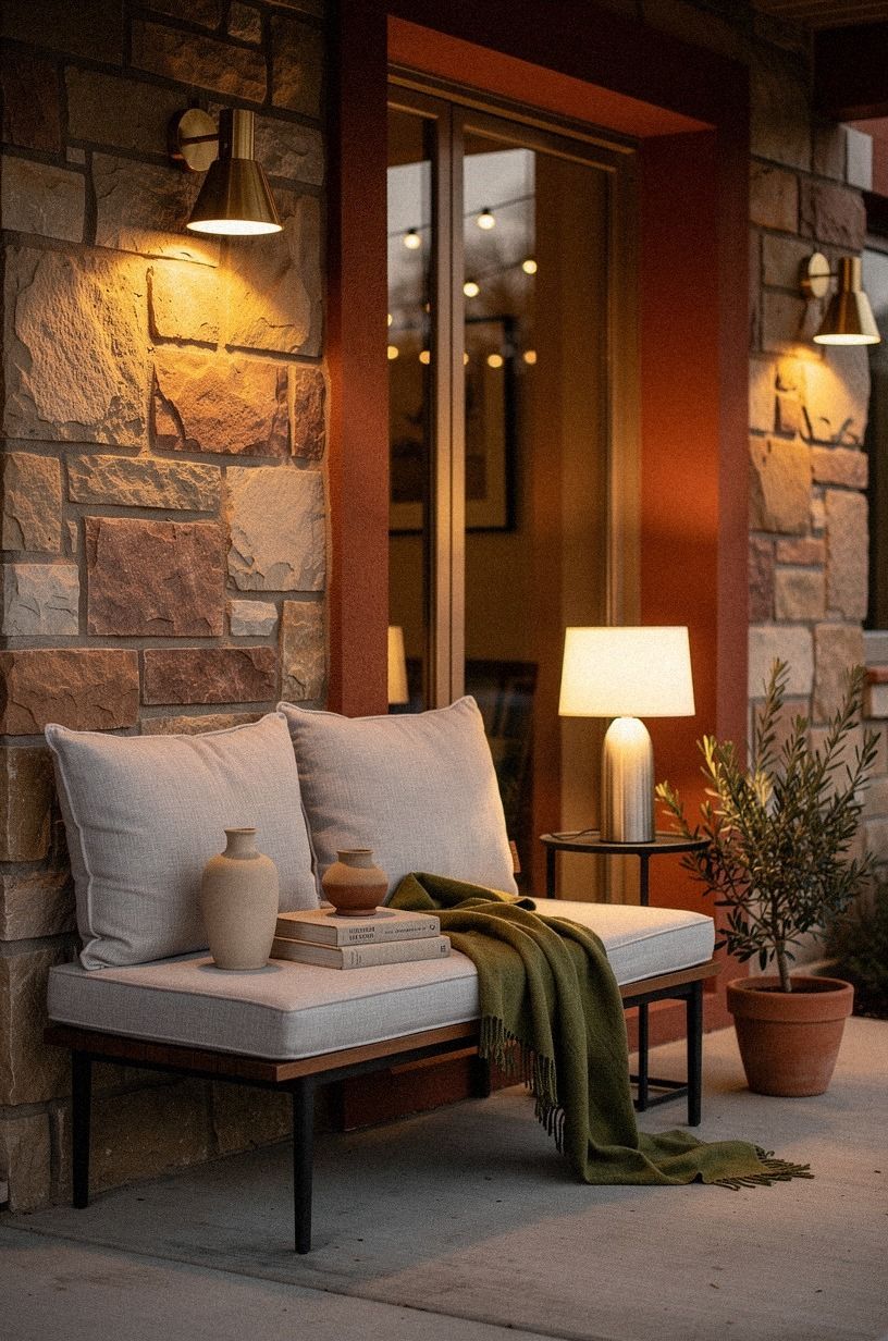 Mix Candlelight With a Rechargeable Table Lamp