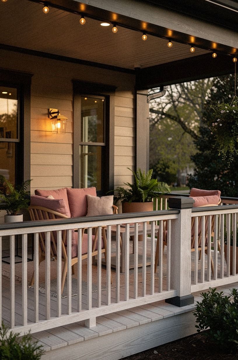 Build a Half-Height Railing Instead of a Full Screen