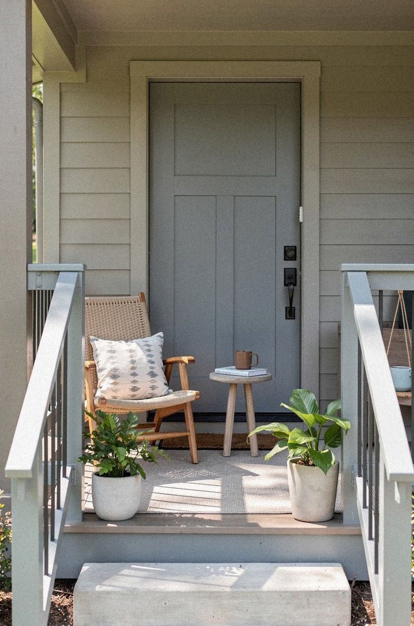 Paint the Rails in a Quiet Exterior Color