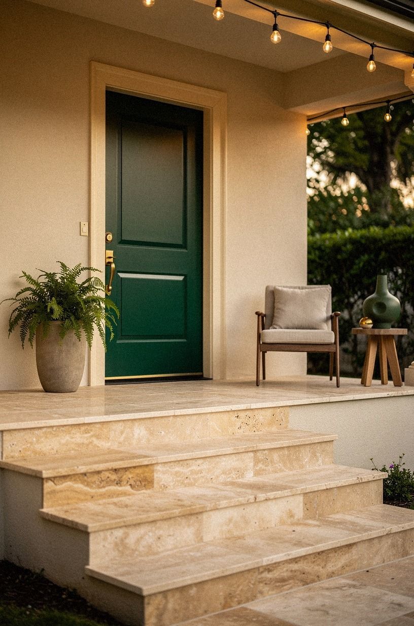 Paint a Quiet Door and Let the Steps Breathe