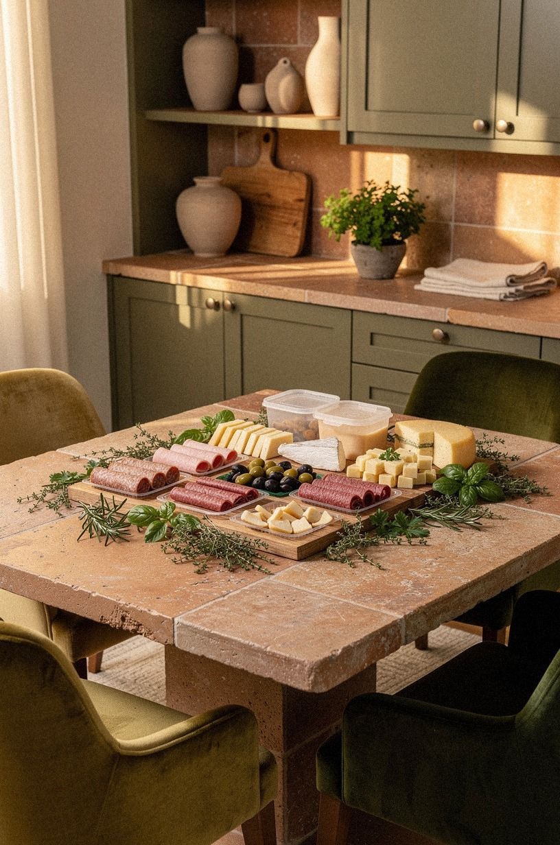 Border the Grocery Store Cheese Board With Fresh Herbs