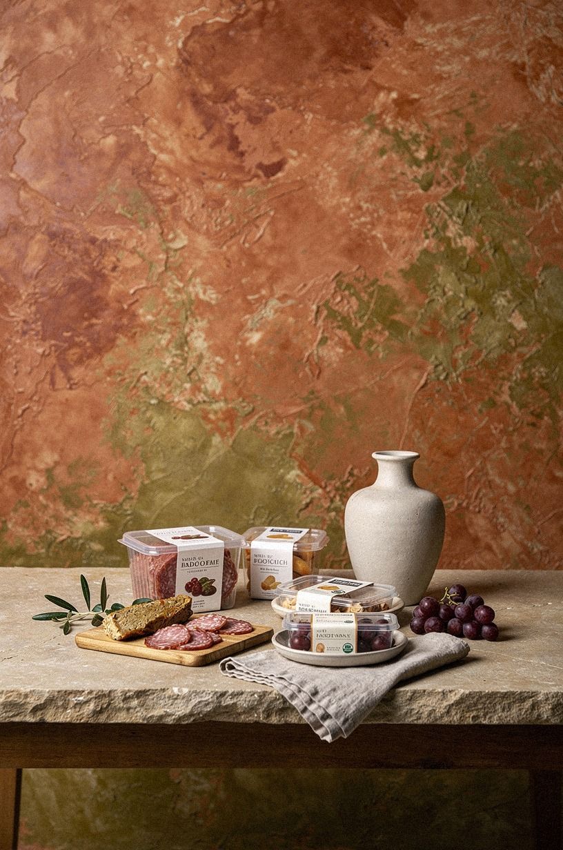 Paint the Backdrop, Then Let the Food Lead