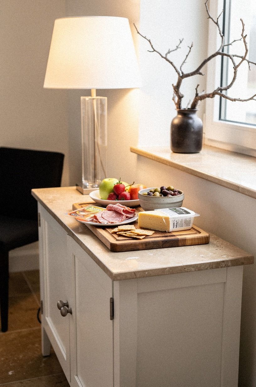 Sweet-Savory Corner, Not a Dessert Plate