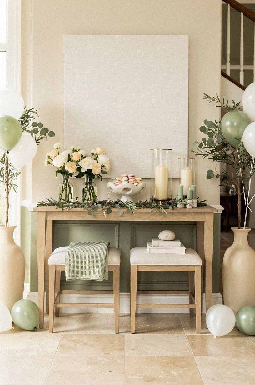 Anchor the Entryway With Sweet 16 Party Decorations