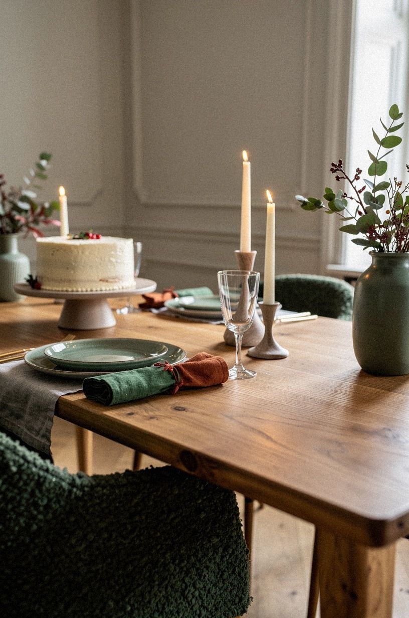 Mix the Two-Texture Table for an Earthy Party