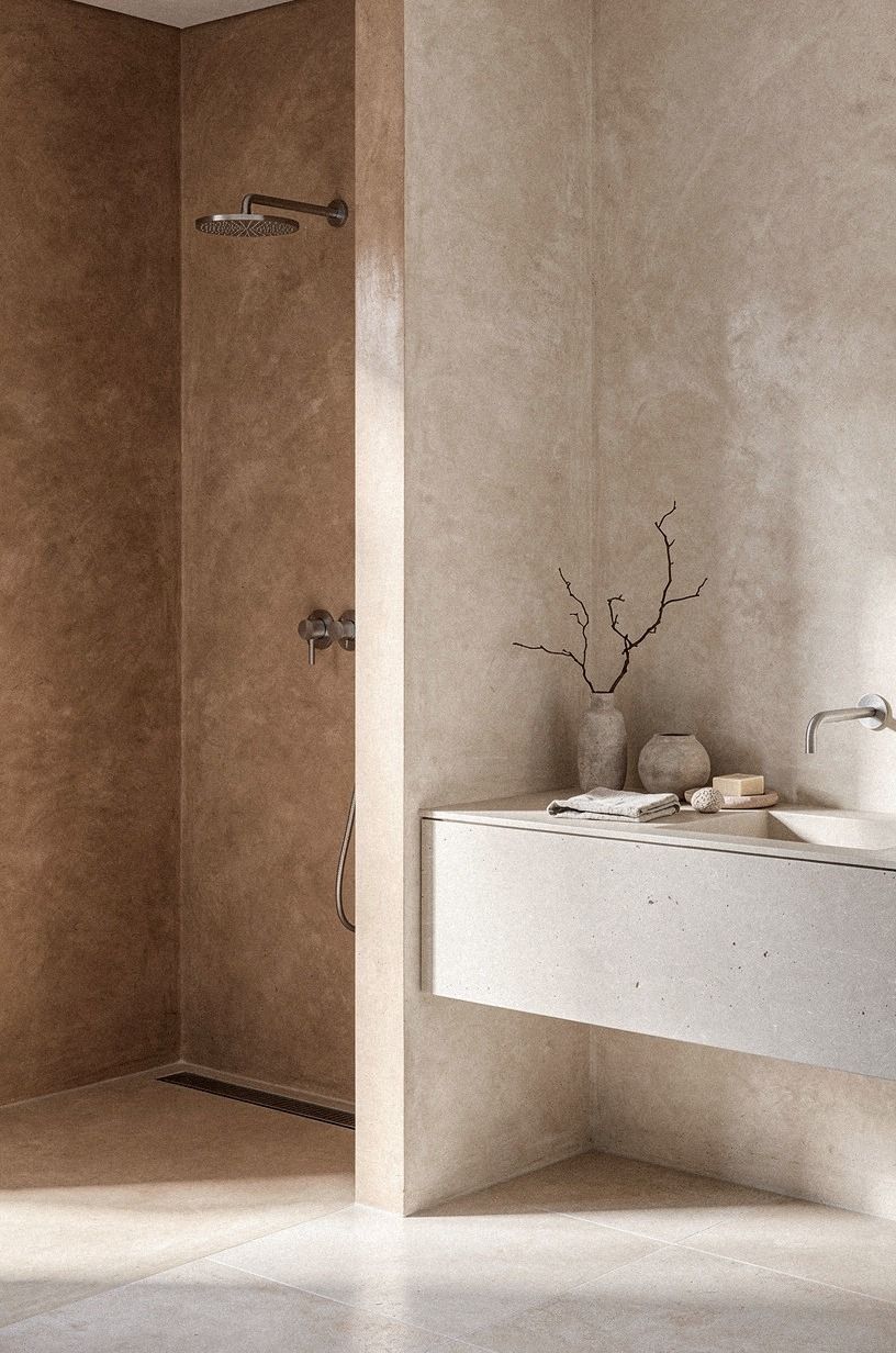 Float a Vanity Beneath the Limewash Lift