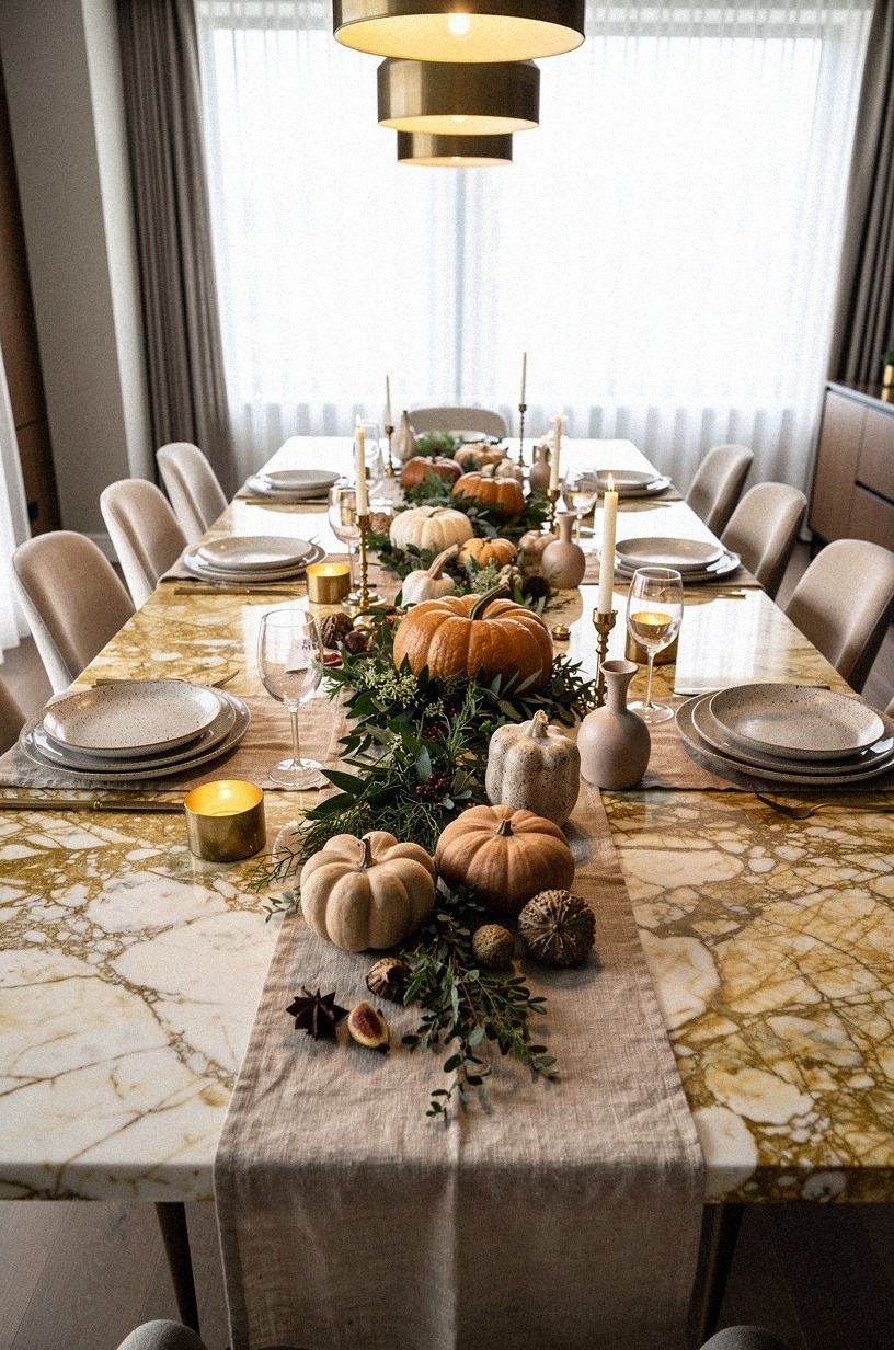 Build the Long-Table Garland With Greenery