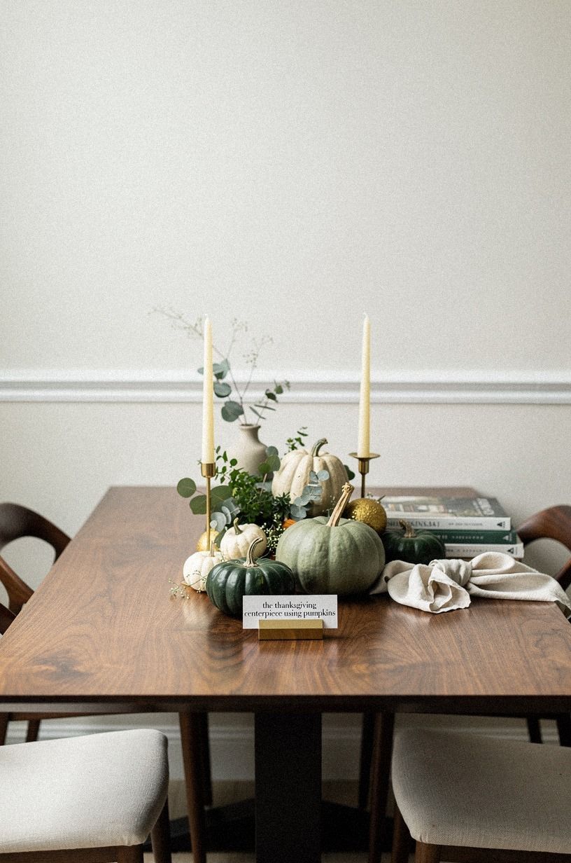Which Thanksgiving Centerpiece Works in a Small Space?