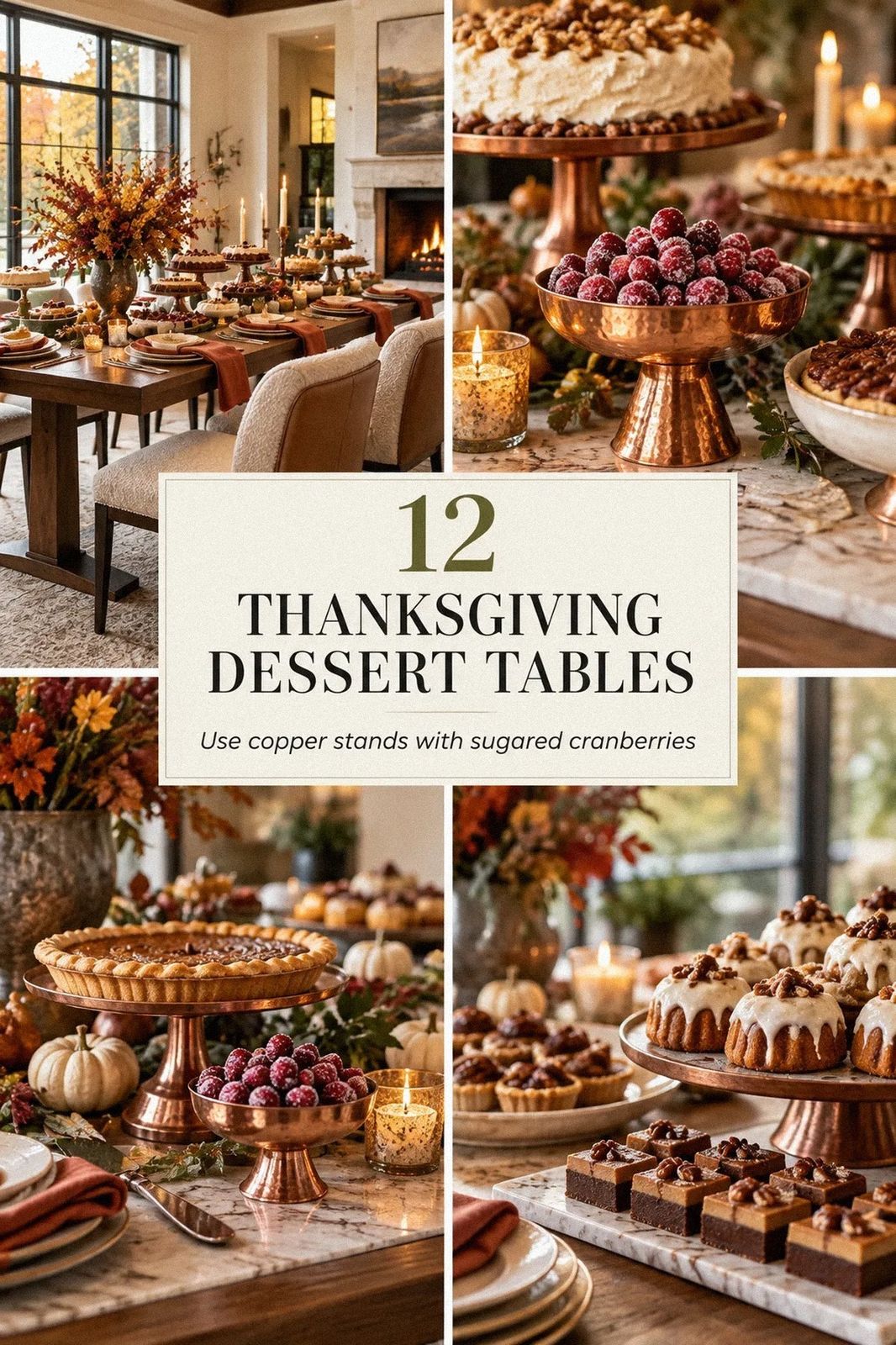 12 Thanksgiving Dessert Table Setups Beyond Pumpkin Pie That Steal the Show