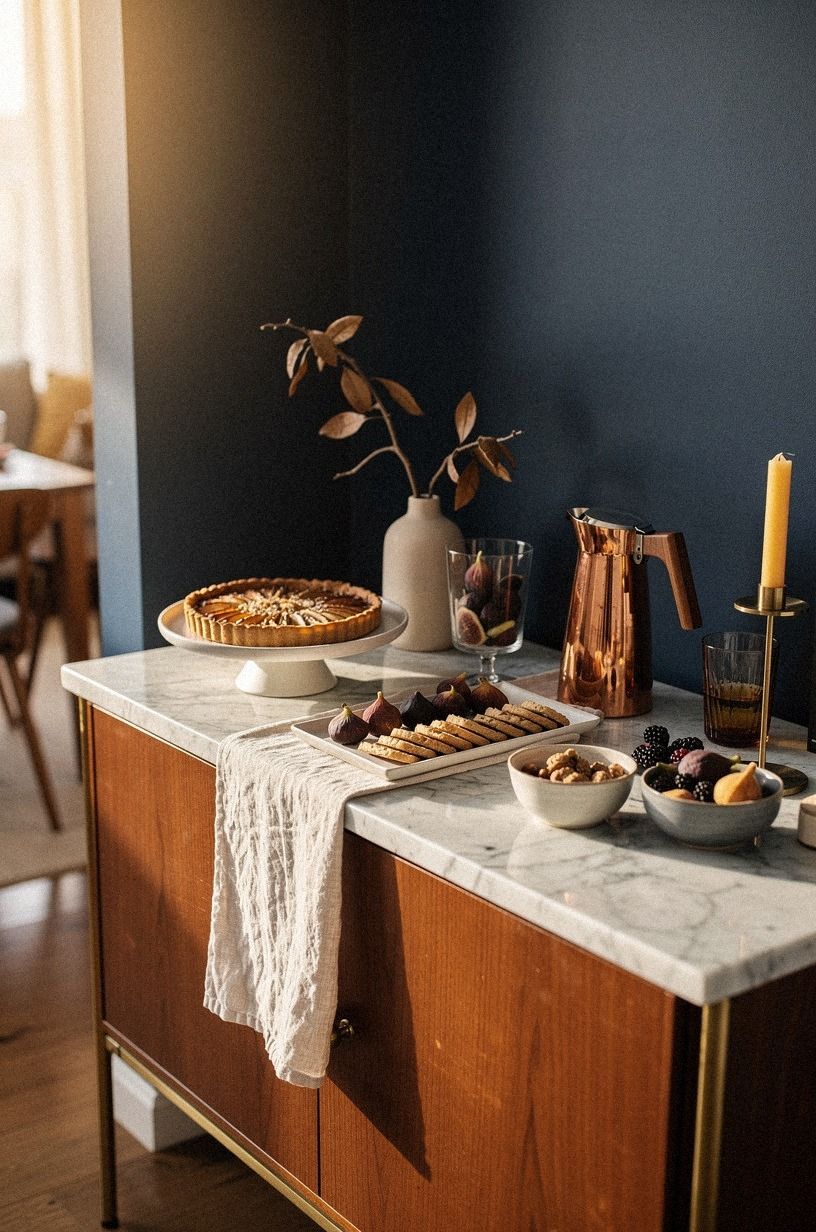Build a Small-Space Thanksgiving Dessert Station