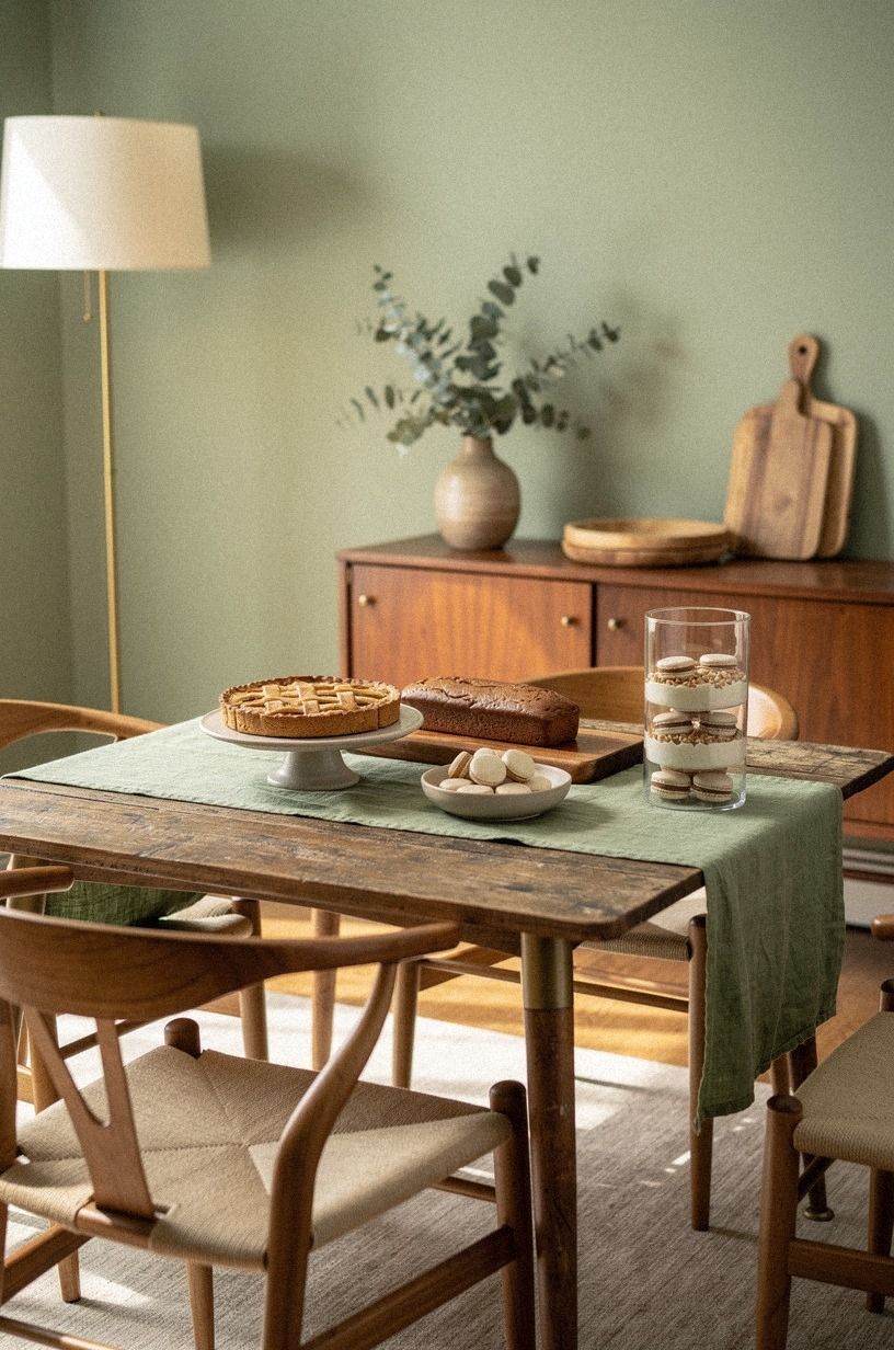 Can a Thanksgiving Dessert Table Feel Elegant Without Matching Pieces?