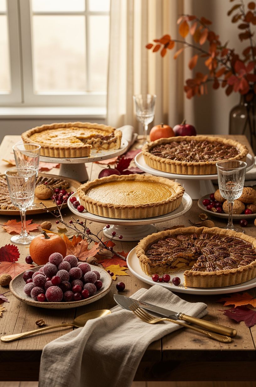 Mix Thanksgiving Dessert Ideas Into a Color Story