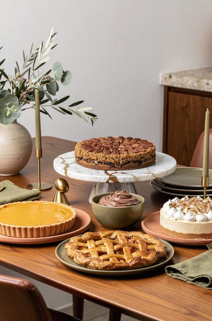 Mix the Five-Texture Thanksgiving Dessert Spread