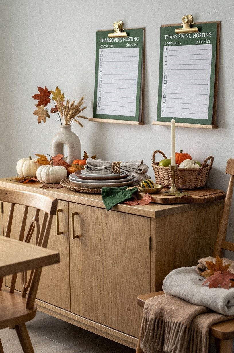 Create a Small-Space Serving Station Instead of a Buffet