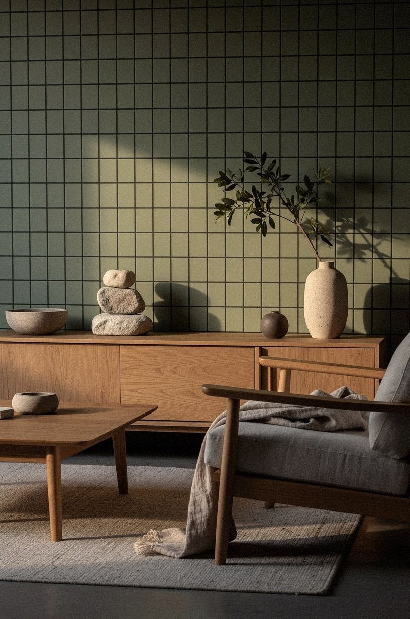 Can the Two-Tone Grout Rule Calm a Dark Wall?