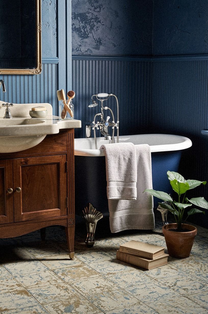 Choose blue over gray when the room needs life