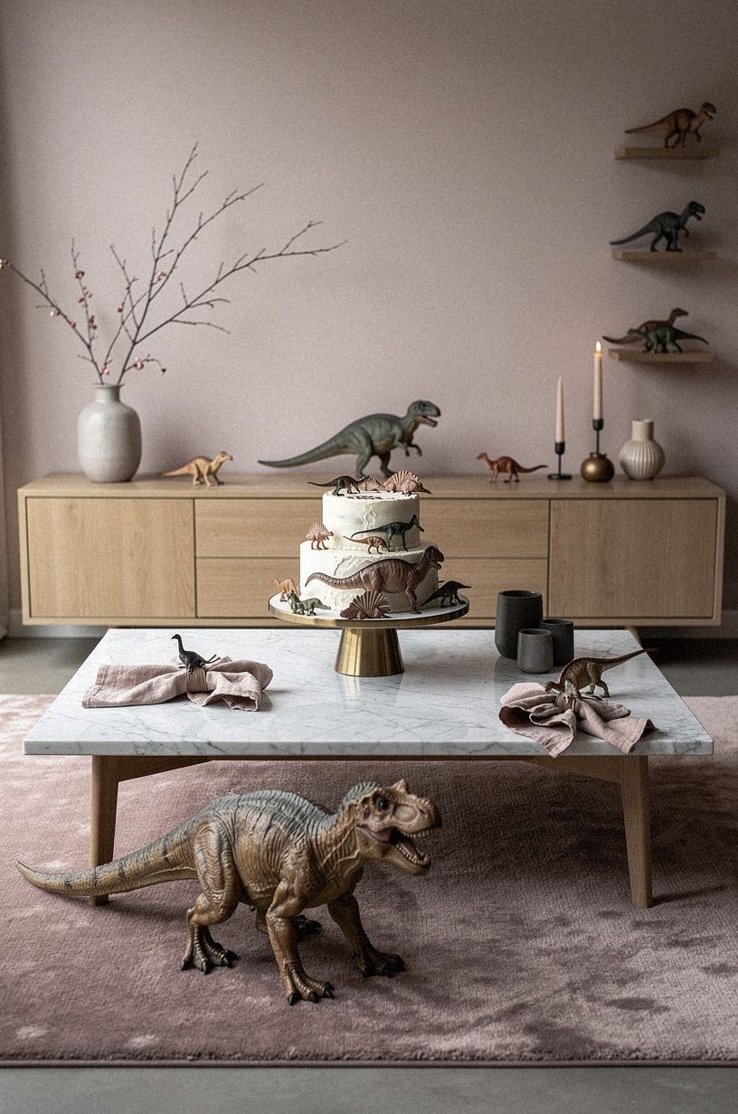 Layer Dinosaur Details With the Three-Scale Rule