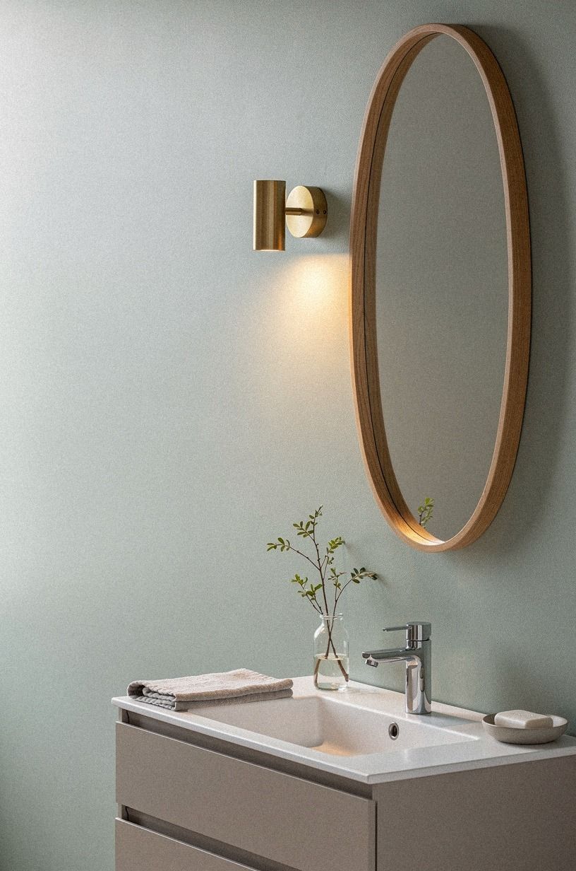 I Chose a Travertine & Green Bathroom for an Earthy Spa Vibe, Finally Relaxing at Home