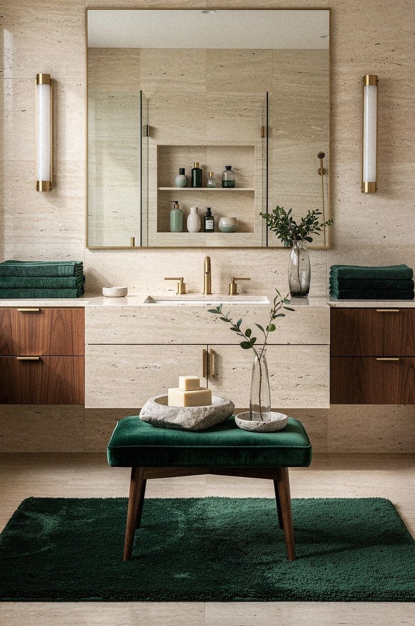 Travertine Sets the Stone Temperature Rule