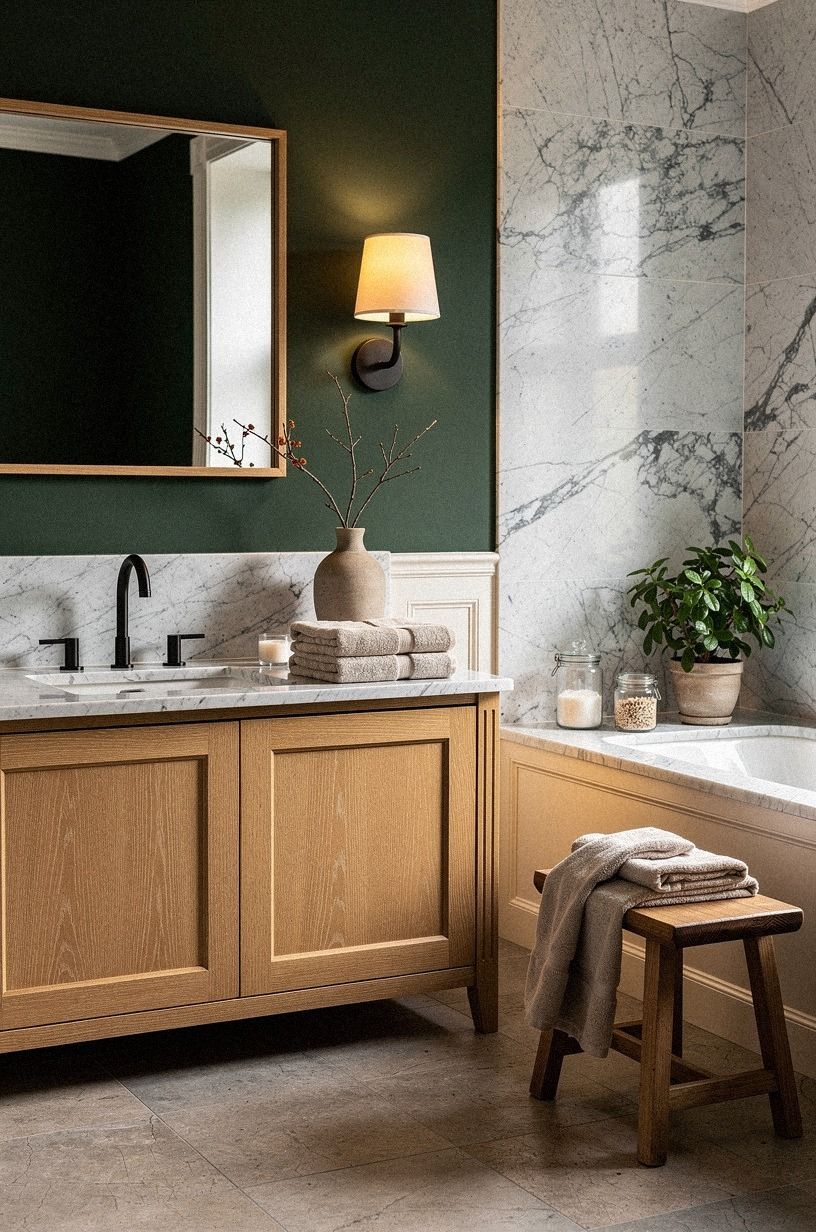 Budget the Marble Bathroom Before You Choose Tile