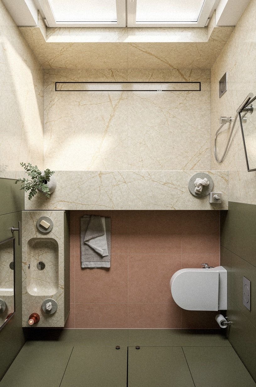 Can Shower Marble Stay Warm Without Looking Heavy?