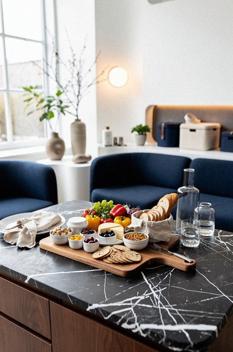 Make a Vegetarian Board That Travels