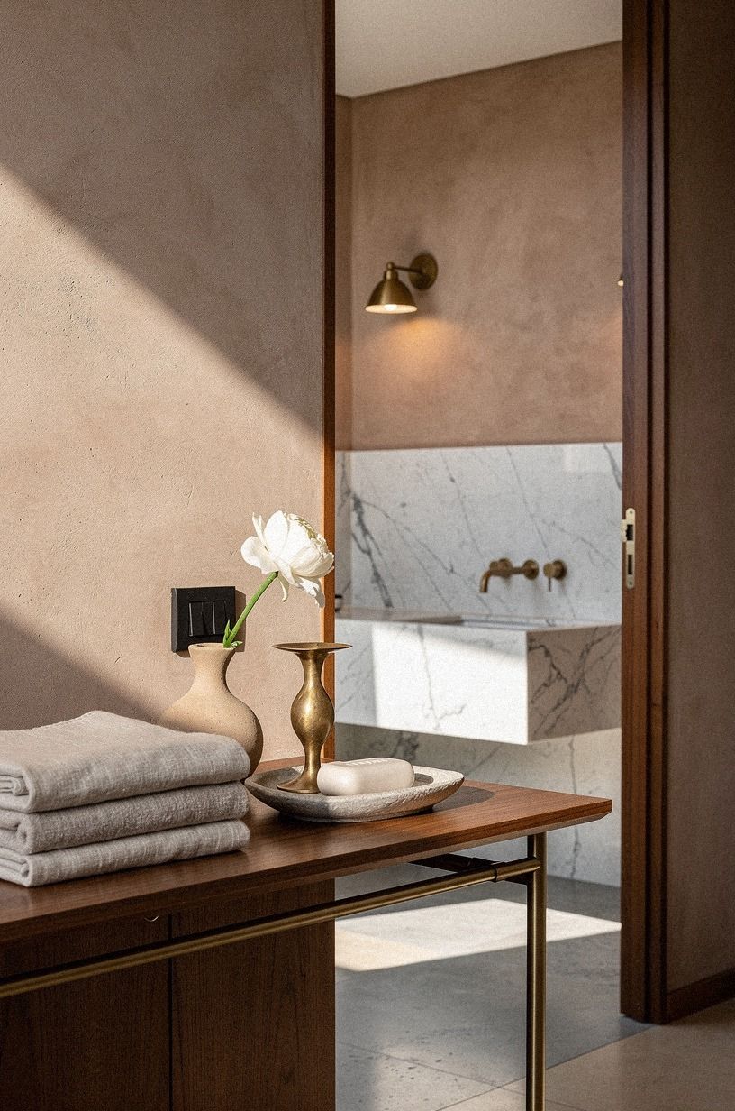 Build Contrast With Stone Over Shine