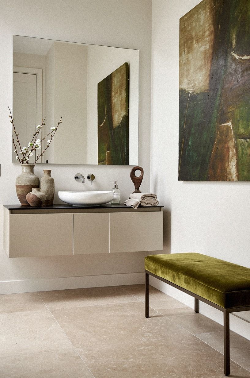 Where Should Art Hang at the Guest’s Eye Level?