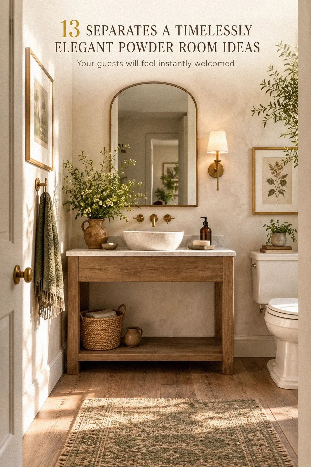 How to Design a Timelessly Elegant Powder Room That Beats Trends - 13 Ideas