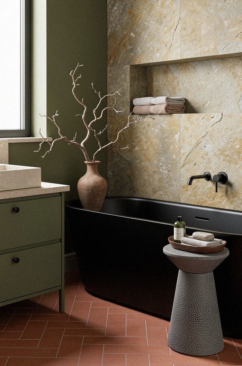 Can a black tub work in a small room?