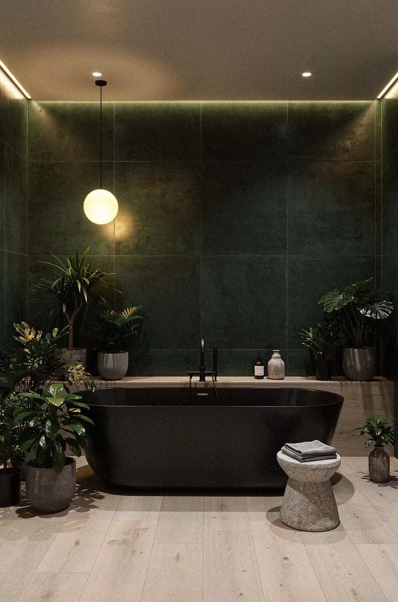 Frame the tub with the Right Tile