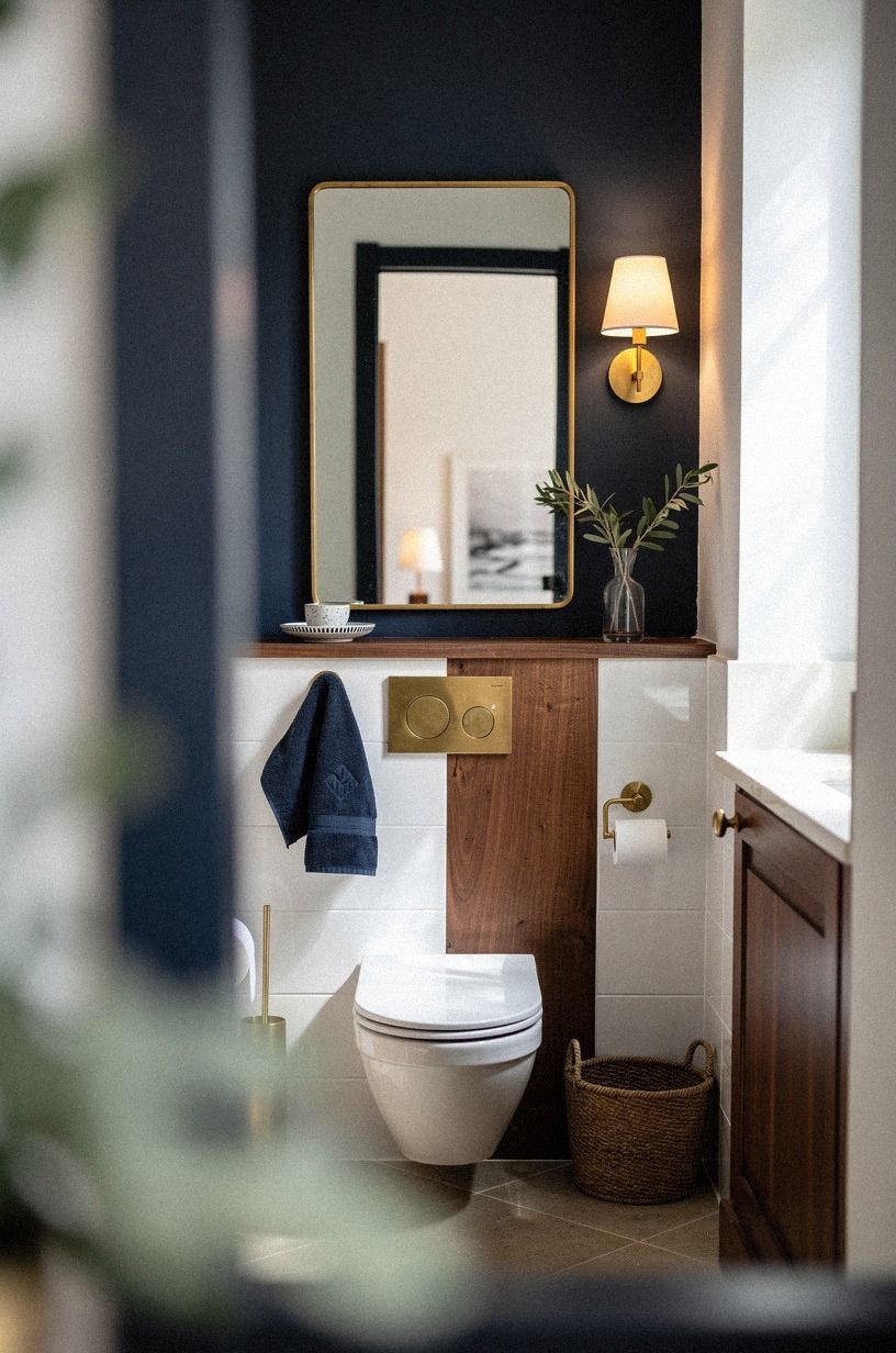 Mediterranean Toilet Design Details for a Better Reflection