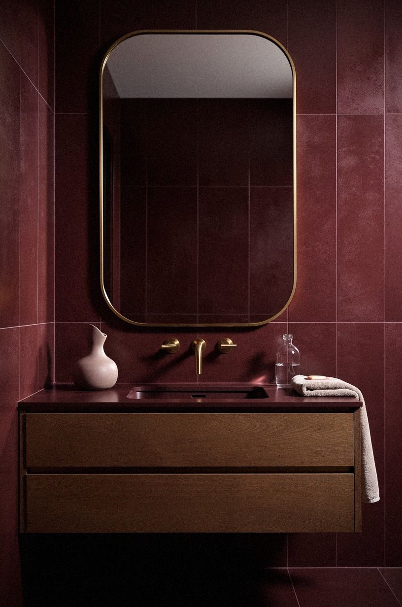 Frame the Sink With Unlacquered Brass