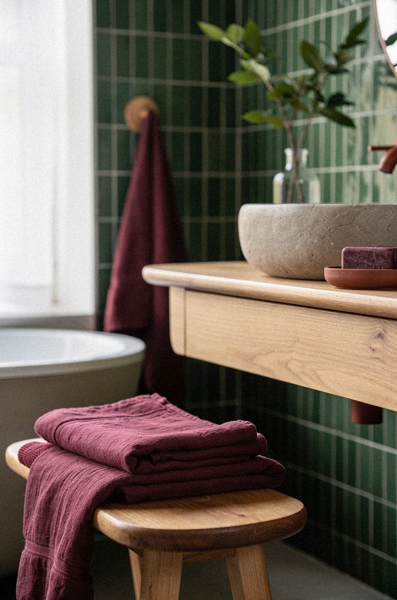 How Do You Layer Burgundy Without Flattening It?