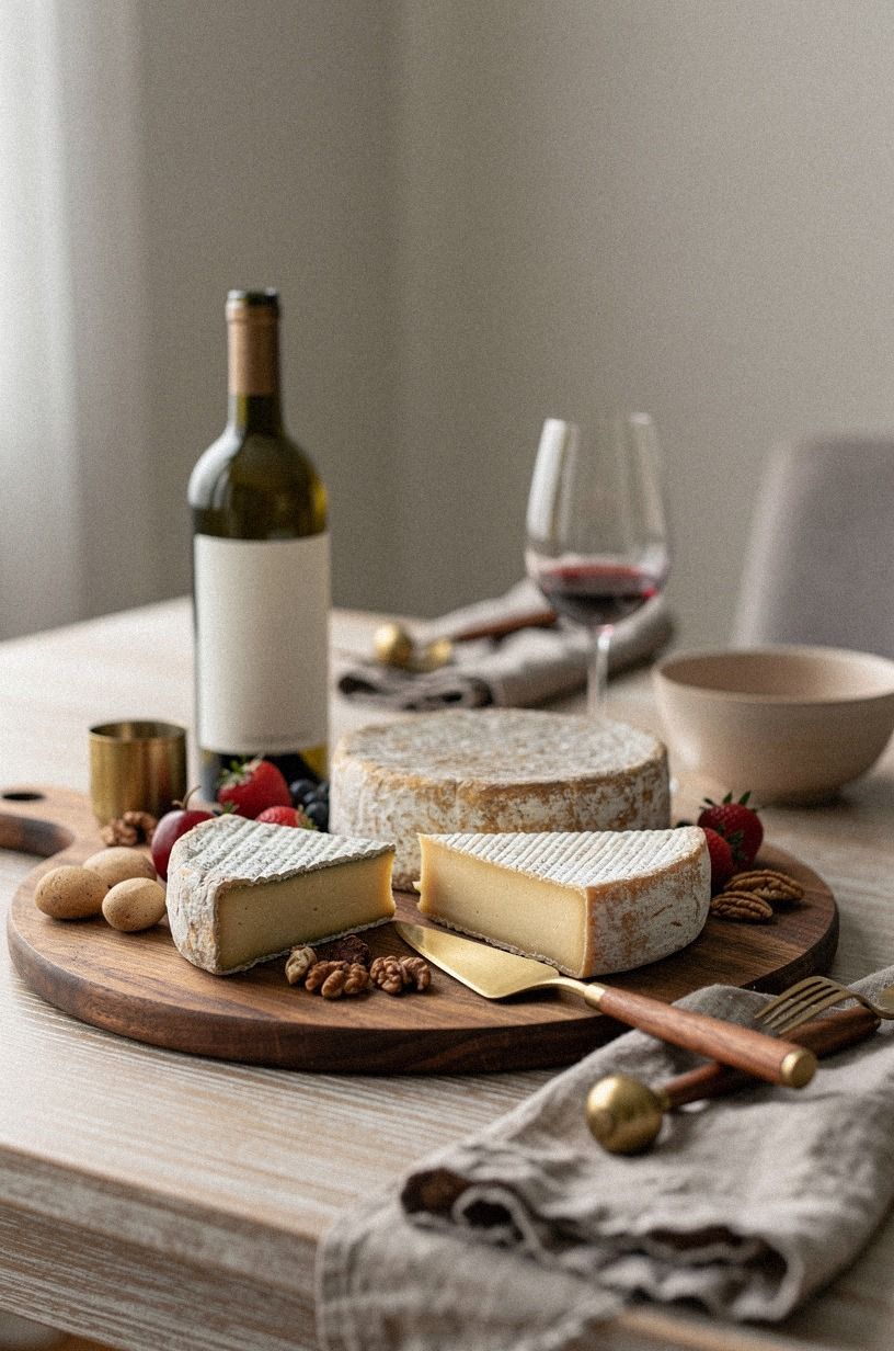 Layer A Rustic Cheese Pairing Table