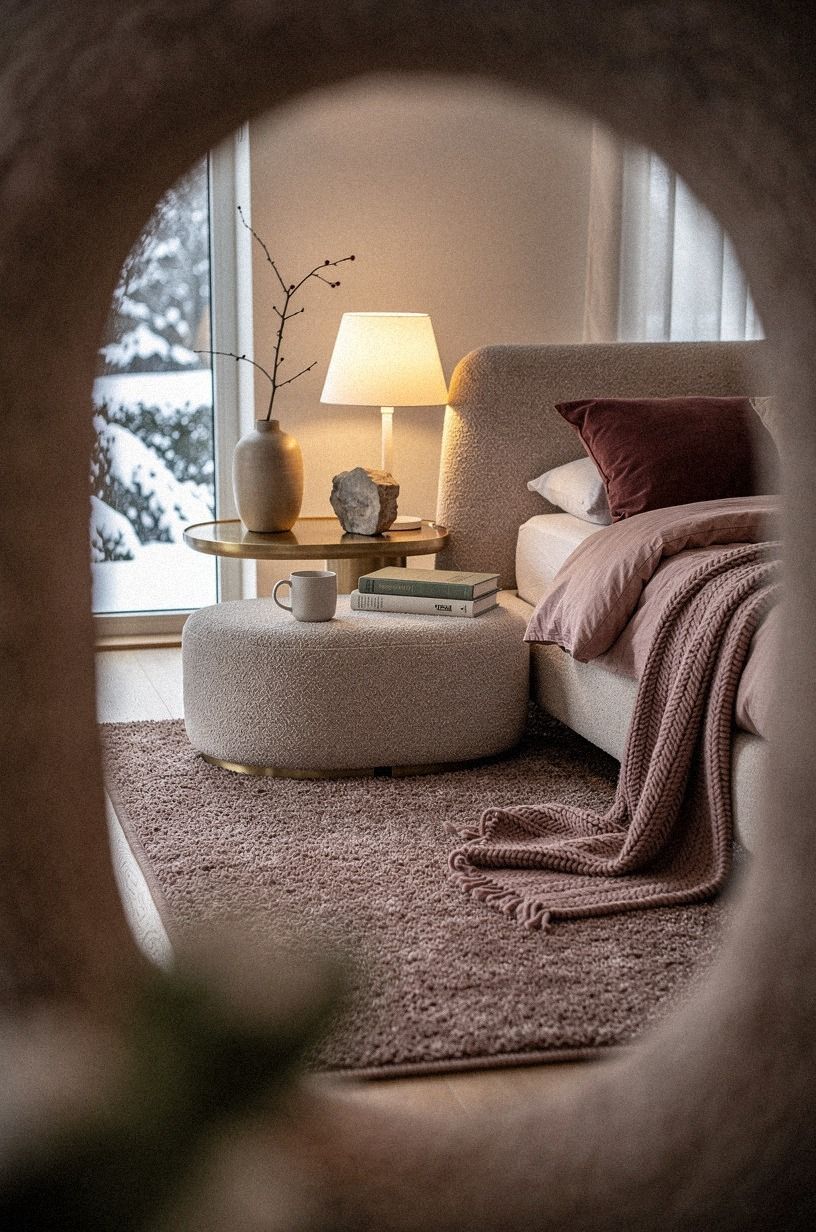 Choose Wool Over Shag for Warm Bedroom Ideas That Last