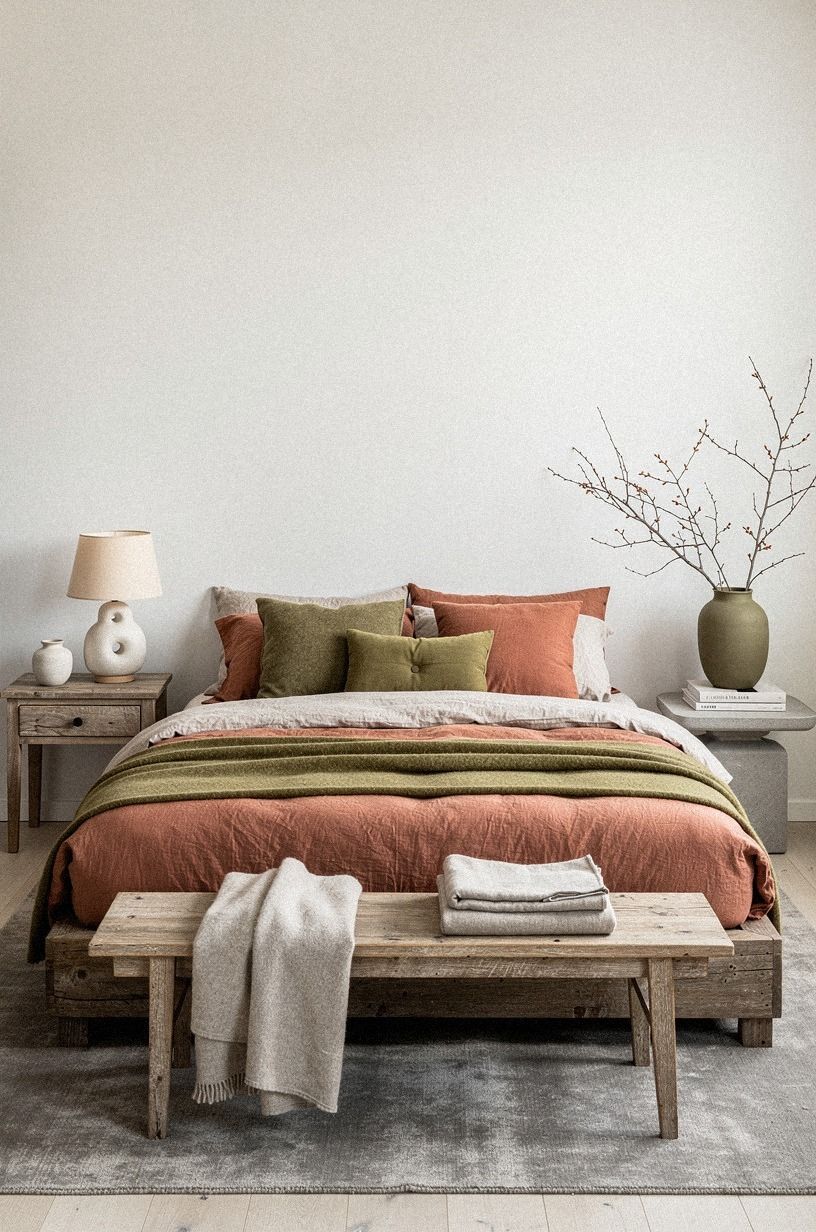 Mix the Three-Source Light Stack for Winter Bedding Ideas