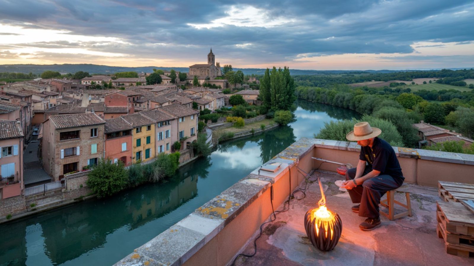 Ce village français est le seul où l'on peut observer la création d'œuvres d'art incandescentes